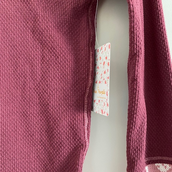 Free People | The Mix Cuff Thermal Top - Picture 6 of 9